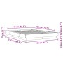 Estructura de cama madera de ingeniería negra 140x200 cm de vidaXL, Camas y somieres - Ref: Foro24-3281190, Precio: 165,94 €,...