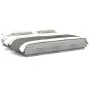 Estructura de cama madera de ingeniería gris hormigón 180x200cm de vidaXL, Camas y somieres - Ref: Foro24-3281171, Precio: 17...