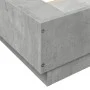 Estructura de cama madera de ingeniería gris hormigón 180x200cm de vidaXL, Camas y somieres - Ref: Foro24-3281171, Precio: 17...