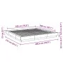 Estructura de cama madera de ingeniería gris hormigón 180x200cm de vidaXL, Camas y somieres - Ref: Foro24-3281171, Precio: 17...