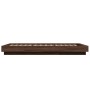 Estructura de cama madera de ingeniería roble marrón 90x200 cm de vidaXL, Camas y somieres - Ref: Foro24-3281216, Precio: 142...