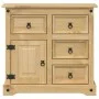 Corona Sideboard aus massivem Kiefernholz 87x40x76 cm von vidaXL, Sideboards - Ref: Foro24-4005679, Preis: 164,85 €, Rabatt: %