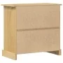 Corona Sideboard aus massivem Kiefernholz 87x40x76 cm von vidaXL, Sideboards - Ref: Foro24-4005679, Preis: 164,85 €, Rabatt: %