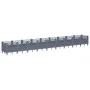 Planter with pegs PP gray 363.5x43.5x43.5 cm by vidaXL, Pots and planters - Ref: Foro24-368029, Price: 95,36 €, Discount: %