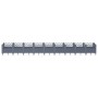 Jardinera con clavijas PP gris 363,5x43,5x43,5 cm de vidaXL, Maceteros y jardineras - Ref: Foro24-368029, Precio: 119,78 €, D...