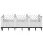 Jardinera con clavijas PP blanco 123,5x43,5x43,5 cm de vidaXL, Maceteros y jardineras - Ref: Foro24-368020, Precio: 57,83 €, ...