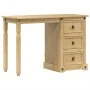 Tocador Corona madera maciza de pino 110x50x75 cm de vidaXL, Escritorios - Ref: Foro24-4005685, Precio: 136,32 €, Descuento: %