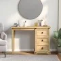 Tocador Corona madera maciza de pino 110x50x75 cm de vidaXL, Escritorios - Ref: Foro24-4005685, Precio: 136,32 €, Descuento: %