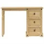 Tocador Corona madera maciza de pino 110x50x75 cm de vidaXL, Escritorios - Ref: Foro24-4005685, Precio: 136,32 €, Descuento: %