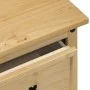 Tocador Corona madera maciza de pino 110x50x75 cm de vidaXL, Escritorios - Ref: Foro24-4005685, Precio: 136,32 €, Descuento: %