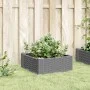 Planter with pegs PP light gray 42.5x42.5x28.5 cm by vidaXL, Pots and planters - Ref: Foro24-368003, Price: 18,15 €, Discount: %