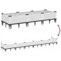 Jardinera con clavijas PP blanco 125x40x28,5 cm de vidaXL, Maceteros y jardineras - Ref: Foro24-368015, Precio: 43,08 €, Desc...