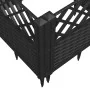 Jardinera con clavijas PP negro 123,5x43,5x43,5 cm de vidaXL, Maceteros y jardineras - Ref: Foro24-368017, Precio: 54,83 €, D...
