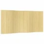 Biombo divisor de bambú color natural claro 165x400 cm de vidaXL, Divisores de ambientes - Ref: Foro24-377000, Precio: 106,24...