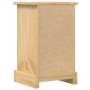 Mesita de noche Corona madera maciza de pino 35x32,5x58 cm de vidaXL, Mesitas de noche - Ref: Foro24-4005653, Precio: 87,82 €...