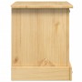 Mesita de noche Corona madera maciza de pino 53x39x50 cm de vidaXL, Mesitas de noche - Ref: Foro24-4005658, Precio: 73,45 €, ...