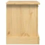Mesita de noche Corona madera maciza de pino 53x39x50 cm de vidaXL, Mesitas de noche - Ref: Foro24-4005658, Precio: 72,29 €, ...