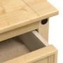 Mesita de noche Corona madera maciza de pino 53x39x50 cm de vidaXL, Mesitas de noche - Ref: Foro24-4005658, Precio: 72,29 €, ...