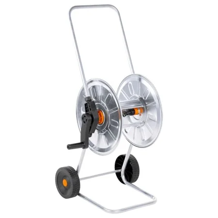 Aufroller für 50 m 1/2" oder 35 m 3/4" Stahlschlauch von vidaXL, Gartenschlauchhalter - Ref: Foro24-4005279, Preis: 66,91 €, ...
