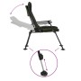 Silla de pesca con reposabrazos plegable verde de vidaXL, Sillas de jardín - Ref: Foro24-4006418, Precio: 129,22 €, Descuento: %