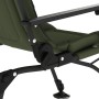 Silla de pesca con reposabrazos plegable verde de vidaXL, Sillas de jardín - Ref: Foro24-4006418, Precio: 129,22 €, Descuento: %