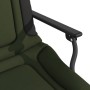 Silla de pesca con reposabrazos plegable verde de vidaXL, Sillas de jardín - Ref: Foro24-4006418, Precio: 129,22 €, Descuento: %