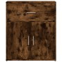 Aparador de madera de ingeniería 2 uds roble ahumado 60x31x70cm de vidaXL, Aparadores - Ref: Foro24-3276550, Precio: 127,16 €...