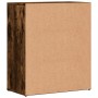 Aparador de madera de ingeniería 2 uds roble ahumado 60x31x70cm de vidaXL, Aparadores - Ref: Foro24-3276550, Precio: 127,16 €...