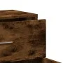 Aparador de madera de ingeniería 2 uds roble ahumado 60x31x70cm de vidaXL, Aparadores - Ref: Foro24-3276550, Precio: 125,20 €...
