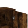 Aparadores 2 uds madera de ingeniería roble ahumado 60x31x84 cm de vidaXL, Aparadores - Ref: Foro24-3276571, Precio: 140,13 €...