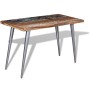 Mesa de comedor de madera maciza reciclada 120x60x76 cm en Mesas de comedor | Comprar online en Foru.es