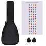 Set de ukelele soprano con funda para niños azul bebé 21" de vidaXL, Instrumentos de cuerda - Ref: Foro24-70149, Precio: 30,0...