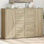 Aparadores 2 uds madera de ingeniería roble Sonoma 60x31x84 cm de vidaXL, Aparadores - Ref: Foro24-3276590, Precio: 198,46 €,...