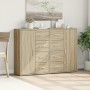 Aparadores 2 uds madera de ingeniería roble Sonoma 60x31x84 cm de vidaXL, Aparadores - Ref: Foro24-3276590, Precio: 198,46 €,...