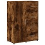 Aparadores 2 uds madera de ingeniería roble ahumado 60x31x84 cm de vidaXL, Aparadores - Ref: Foro24-3276592, Precio: 183,73 €...