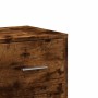 Aparadores 2 uds madera de ingeniería roble ahumado 60x31x84 cm de vidaXL, Aparadores - Ref: Foro24-3276592, Precio: 183,73 €...