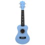 Set de ukelele soprano con funda para niños azul bebé 21" de vidaXL, Instrumentos de cuerda - Ref: Foro24-70149, Precio: 30,0...
