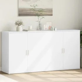 Aparadores 2 unidades madera de ingeniería blanco 79x38x80 cm de vidaXL, Aparadores - Ref: Foro24-3276602, Precio: 183,13 €, ...