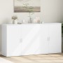 Aparadores 2 unidades madera de ingeniería blanco 79x38x80 cm de vidaXL, Aparadores - Ref: Foro24-3276602, Precio: 173,01 €, ...
