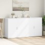 Aparadores 2 unidades madera de ingeniería blanco 79x38x80 cm de vidaXL, Aparadores - Ref: Foro24-3276602, Precio: 173,01 €, ...