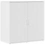 Aparadores 2 unidades madera de ingeniería blanco 79x38x80 cm de vidaXL, Aparadores - Ref: Foro24-3276602, Precio: 173,01 €, ...