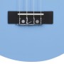 Set de ukelele soprano con funda para niños azul bebé 21" de vidaXL, Instrumentos de cuerda - Ref: Foro24-70149, Precio: 30,0...