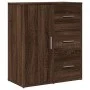 Engineered wood sideboard 2 pcs oak brown 60x31x70 cm by vidaXL, Sideboards - Ref: Foro24-3276559, Price: 147,89 €, Discount: %