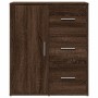 Aparador de madera de ingeniería 2 uds marrón roble 60x31x70 cm de vidaXL, Aparadores - Ref: Foro24-3276559, Precio: 150,08 €...