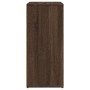Aparador de madera de ingeniería 2 uds marrón roble 60x31x70 cm de vidaXL, Aparadores - Ref: Foro24-3276559, Precio: 150,08 €...