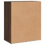 Engineered wood sideboard 2 pcs oak brown 60x31x70 cm by vidaXL, Sideboards - Ref: Foro24-3276559, Price: 147,89 €, Discount: %