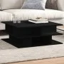 Mesa de centro madera de ingeniería negro 70x70x29 cm de vidaXL, Mesas de centro - Ref: Foro24-840745, Precio: 73,35 €, Descu...