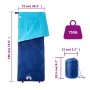 Saco de dormir de camping para adultos 3 estaciones de vidaXL, Sacos de dormir - Ref: Foro24-94455, Precio: 25,99 €, Descuent...