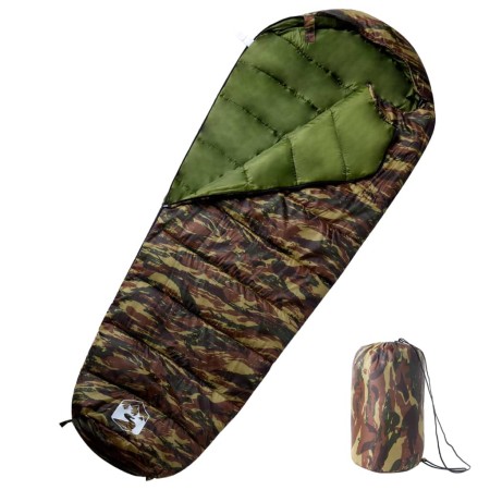Saco de dormir tipo momia de camping para adultos 3 estaciones de vidaXL, Sacos de dormir - Ref: Foro24-94469, Precio: 34,61 ...
