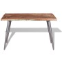 Mesa de comedor de madera maciza reciclada 120x60x76 cm en Mesas de comedor | Comprar online en Foru.es